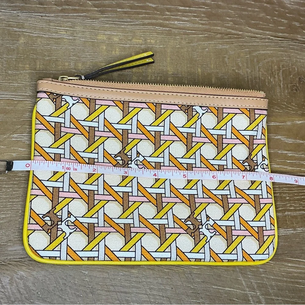 Tory Burch Reverie Canvas Pouch